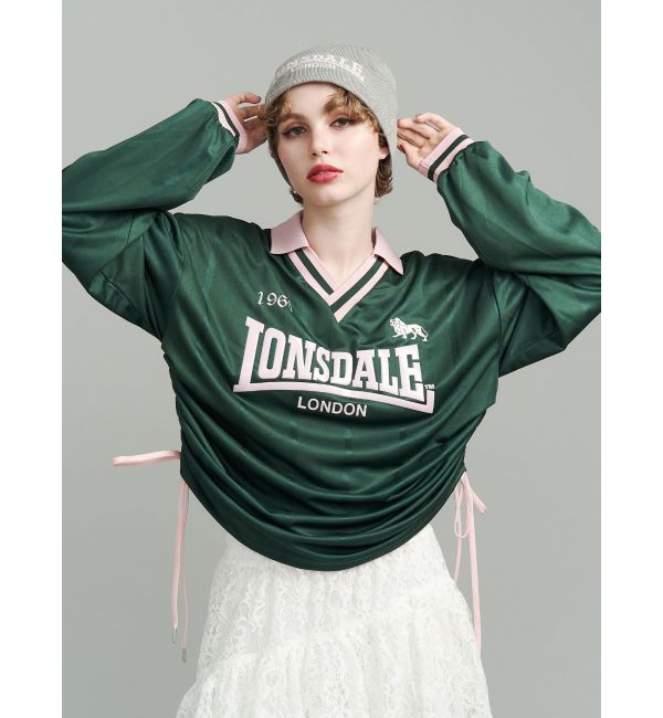 jouetie「【LONSDALE&times;jouetie】ロゴユニフォームトップス」|Tシャツ・カットソー|グリーン