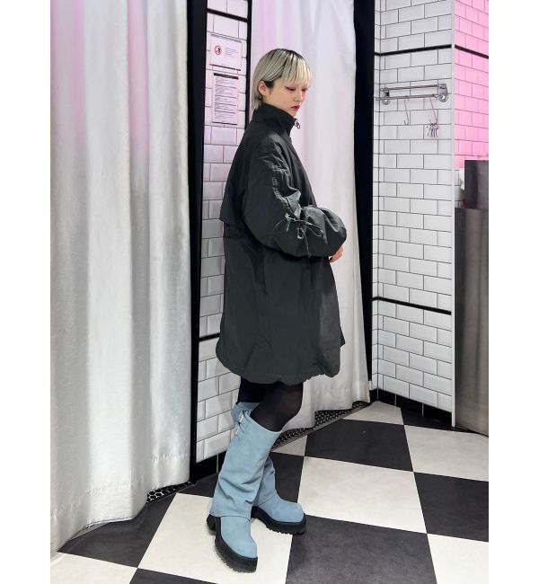 jouetie「ギャザーリボンモッズコート」|ミリタリー・モッズコート|