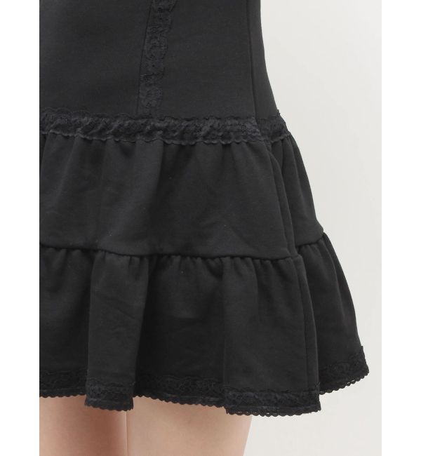 jouetie「レースドッキングスウェットキャミワンピース」|ワンピース|