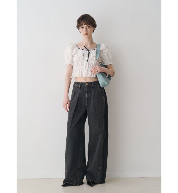 jouetie「【SOMETHING&times;PosTokyo】Tuck Buggy」|デニム|