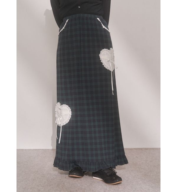 merry jenny「message heart skirt」|スカート|