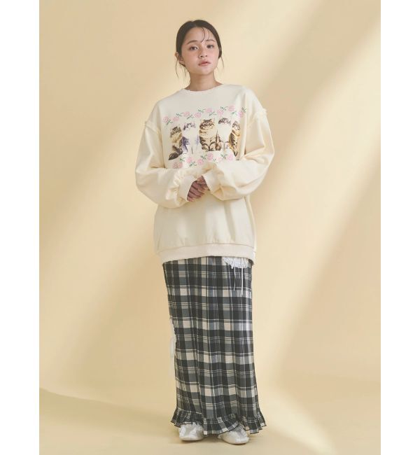 merry jenny「message heart skirt」|スカート|