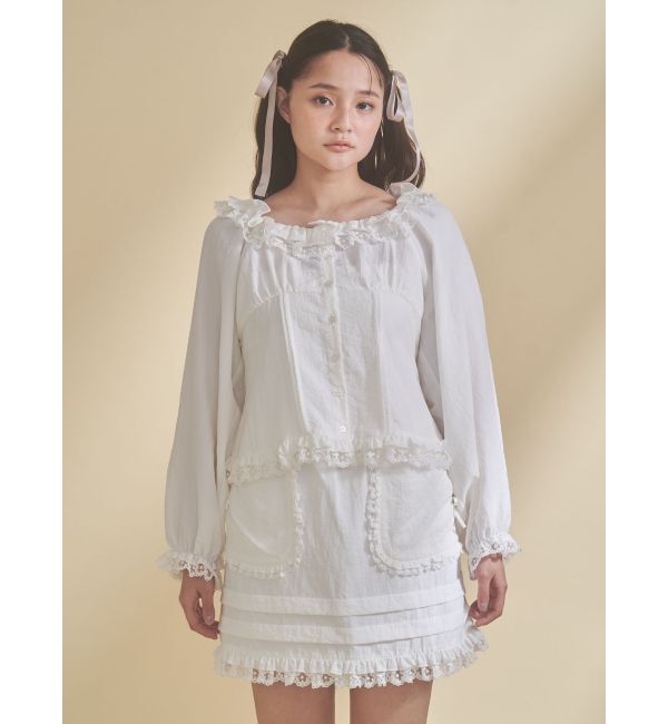 merry jenny「sugar frill ミニスカート」|スカート|