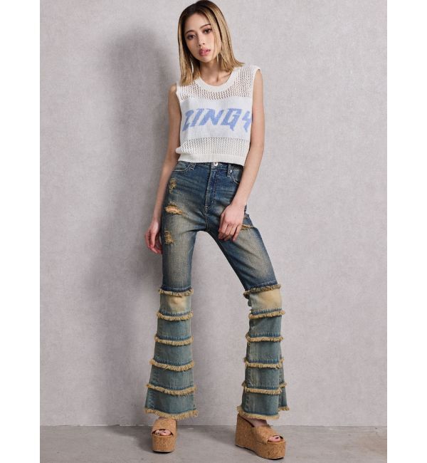 GYDA「コルクウェッジサンダル」|サンダル|