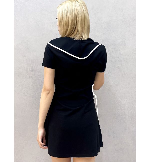 GYDA「GD SIDE OPENパーカーワンピース」|ワンピース|