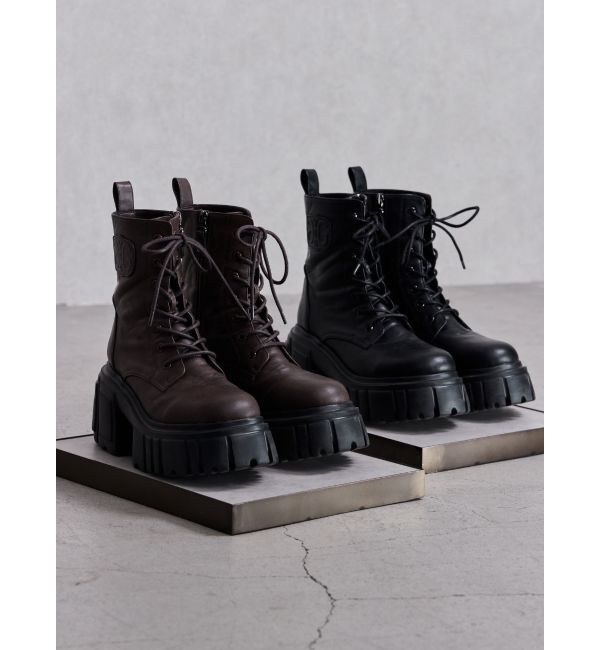 GYDA「Symmetry GYDAボリュームソールワークブーツ」|ショートブーツ|