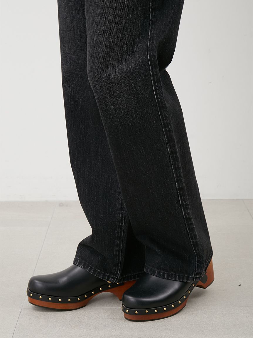 Mila Owen「ハイライズストレートデニム」|デニム|