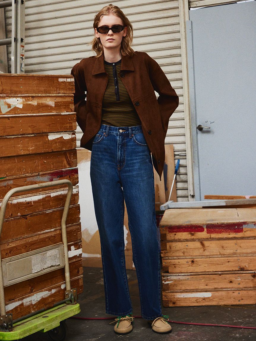 Mila Owen「ハイライズストレートデニム」|デニム|