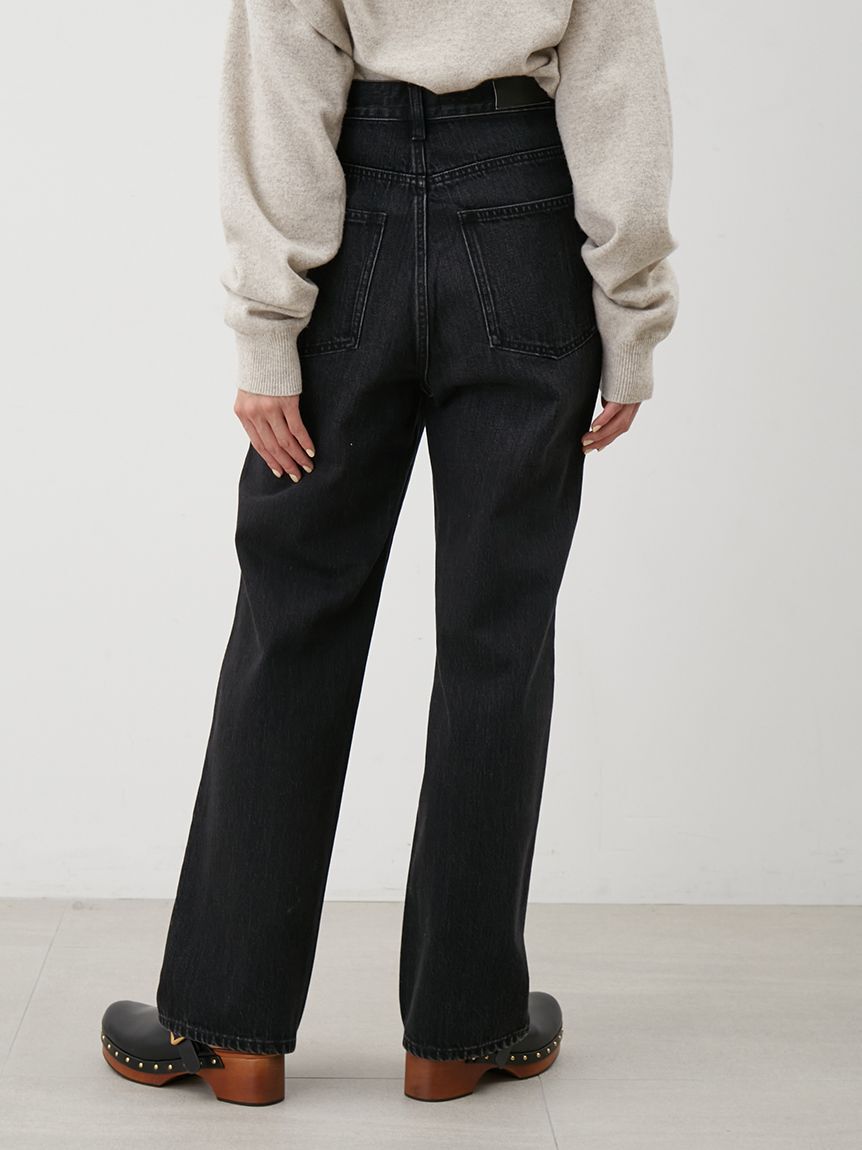 Mila Owen「ハイライズストレートデニム」|デニム|