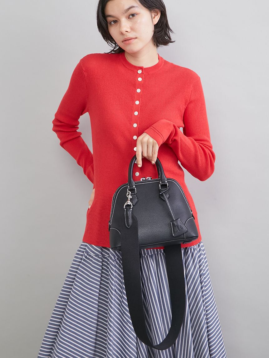 Mila Owen「【USAGI ONLINE・ZOZOTOWN限定カラー】ワイドショルダーミドルボストンバッグ」|ボストンバッグ|