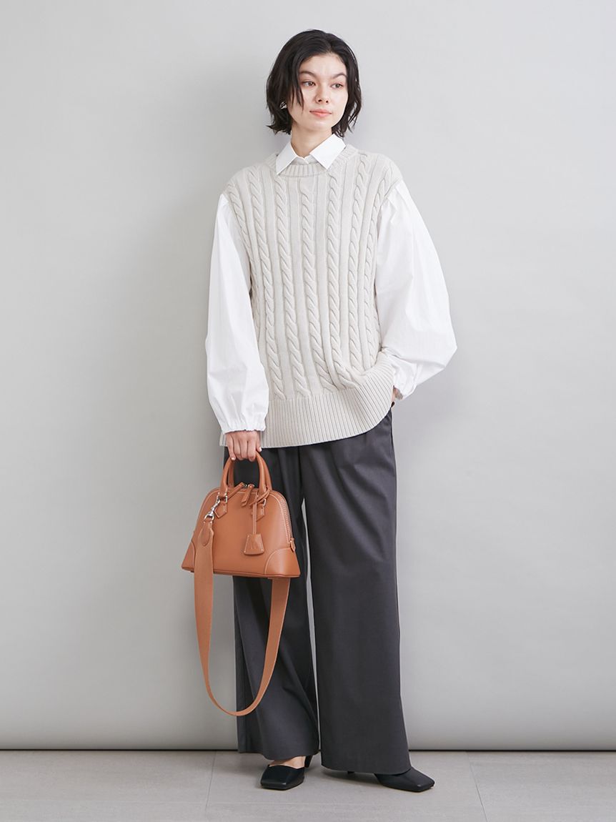 Mila Owen「【USAGI ONLINE・ZOZOTOWN限定カラー】ワイドショルダーミドルボストンバッグ」|ボストンバッグ|