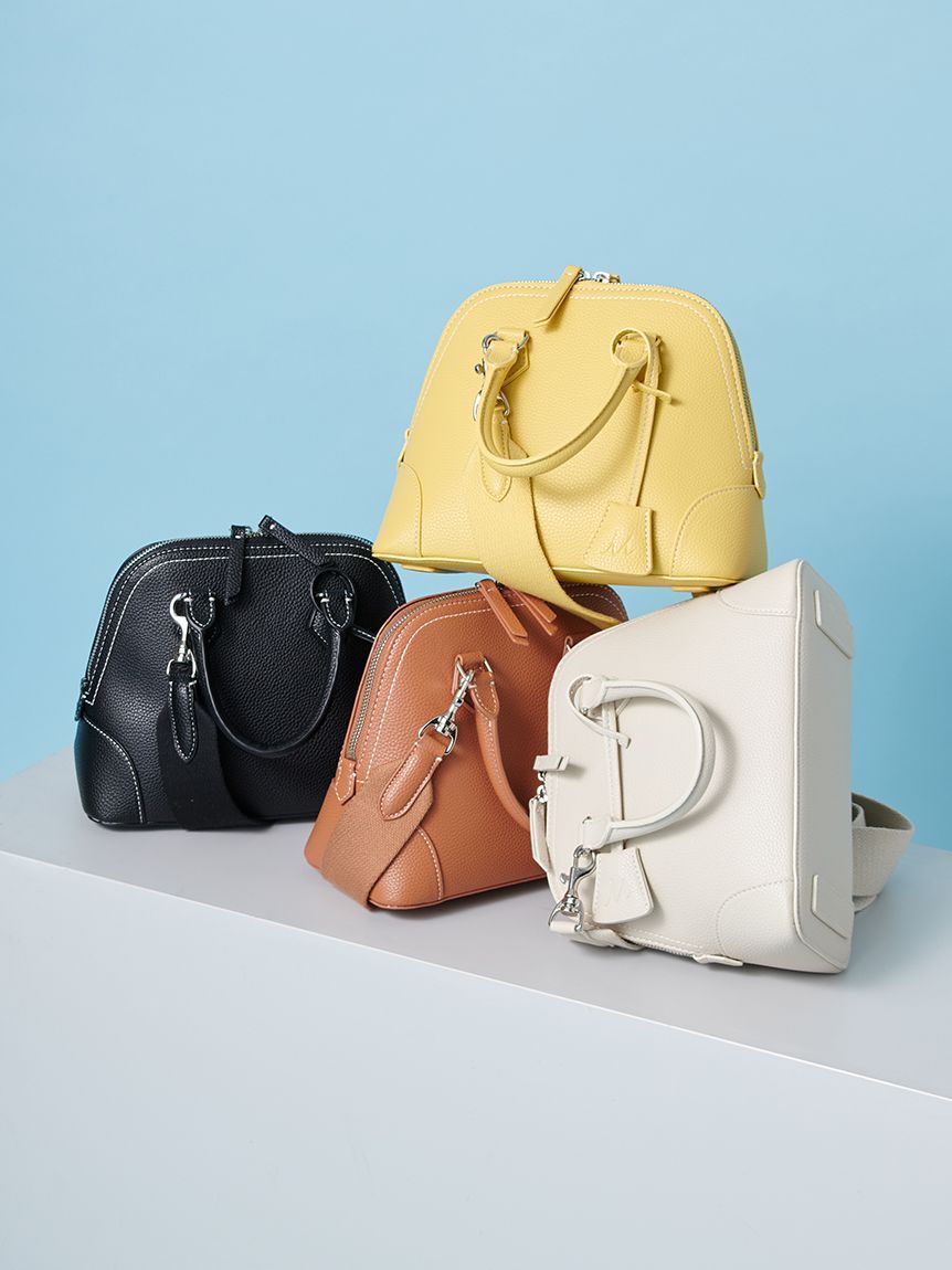 Mila Owen「【USAGI ONLINE・ZOZOTOWN限定カラー】ワイドショルダーミドルボストンバッグ」|ボストンバッグ|