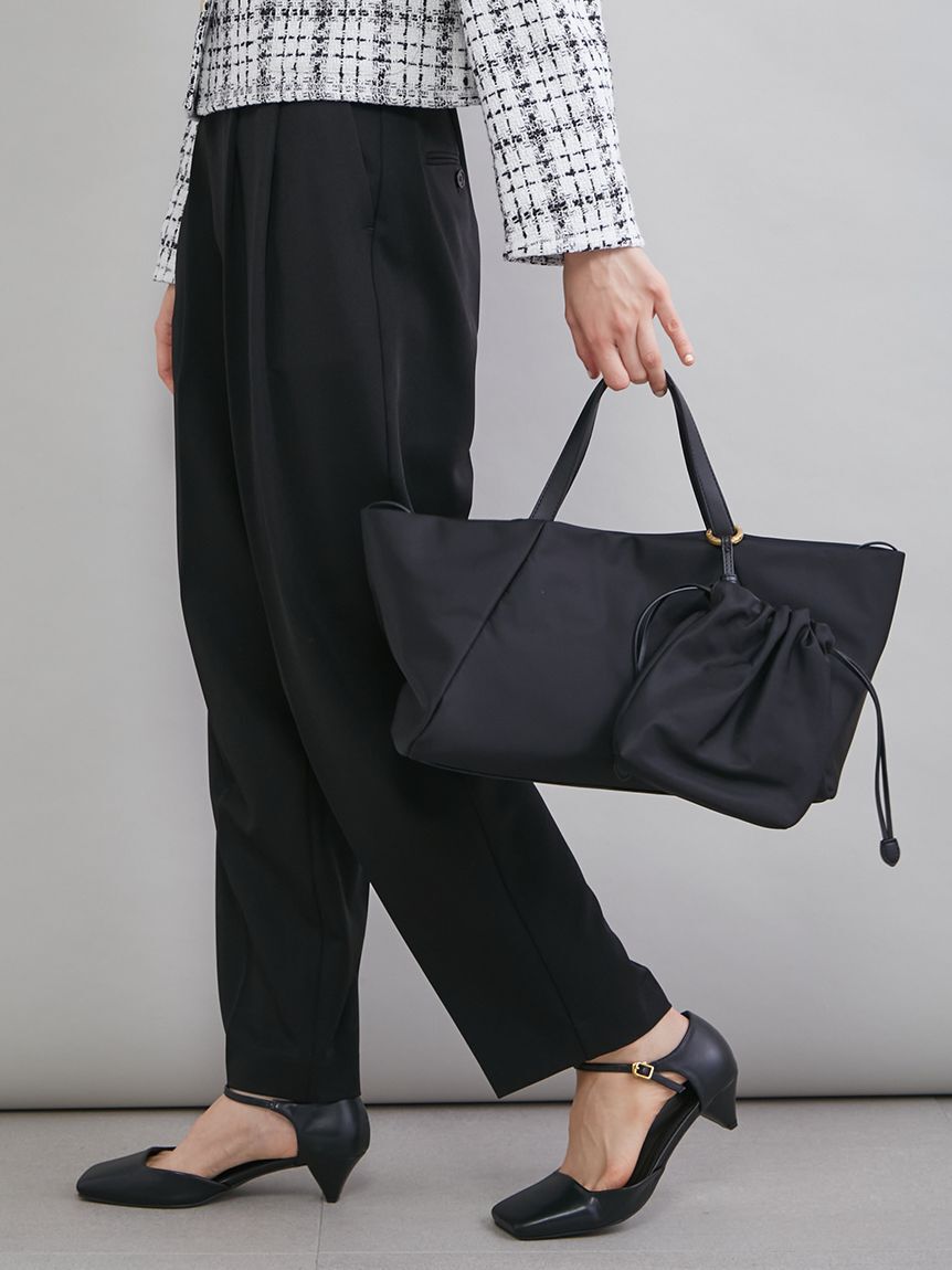 Mila Owen「撥水ナイロン２ＷＡＹワイドトートバッグ」|ショルダー・メッセンジャー|