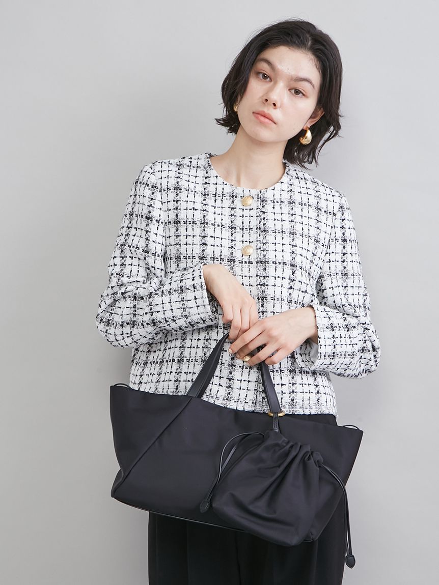 Mila Owen「撥水ナイロン２ＷＡＹワイドトートバッグ」|ショルダー・メッセンジャー|