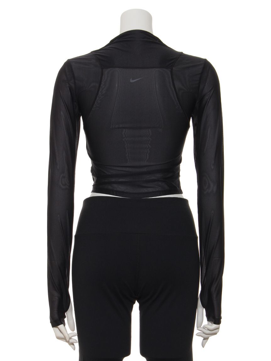 NIKE「【NIKE】ウィメンズ Dri-FIT ロングスリーブ シアー トップ」|Tシャツ・カットソー|