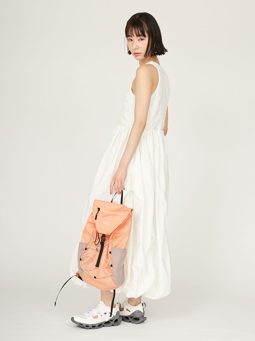 emmi atelier「【限定カラー】パッカブルバックパック」|リュック|