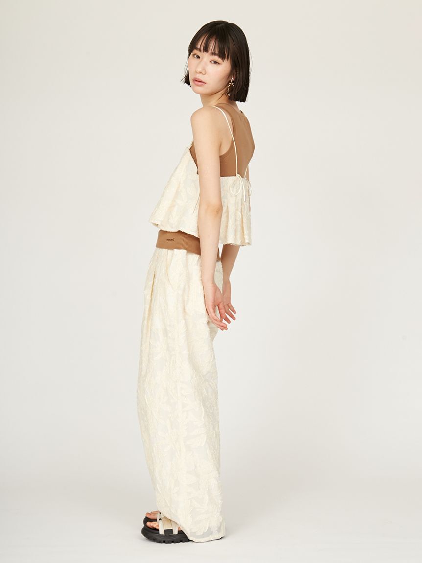 emmi atelier「タックビスチェ」|ベスト・ジレ|