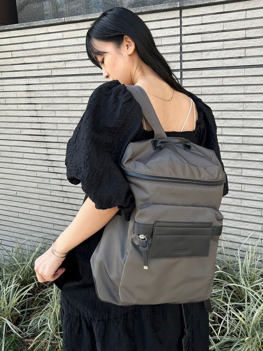 emmi atelier「ｅｃｏ撥水ベーシックバックパック」|リュック|