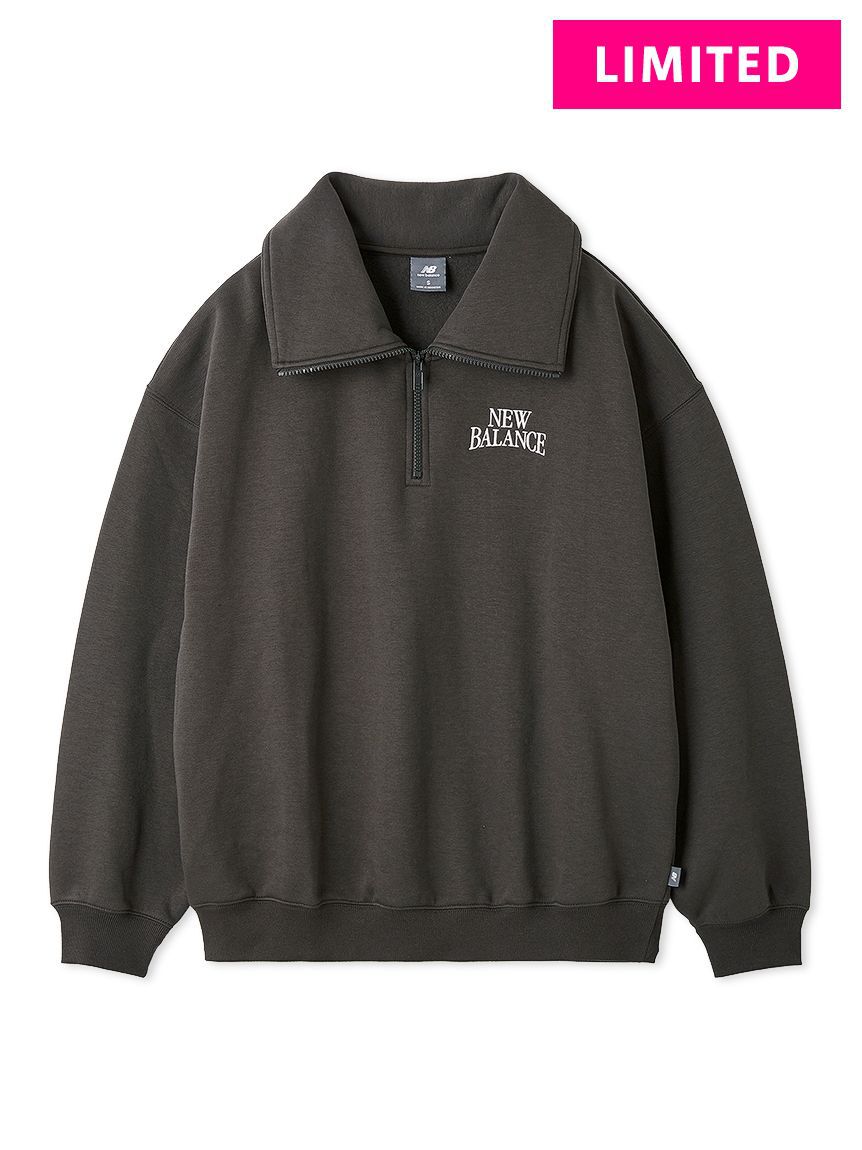 NEW BALANCE 「【New Balance for emmi】Track side フリースハーフジップ」|スウェット・ジャージ|