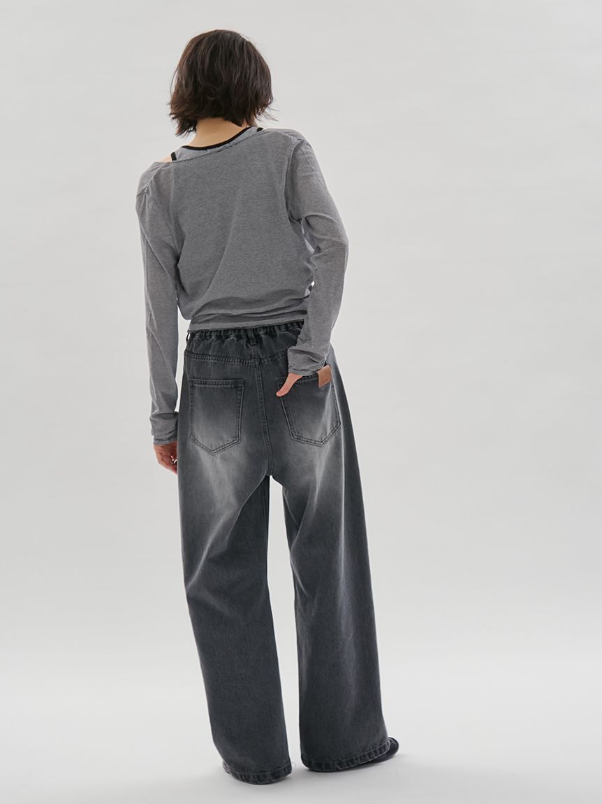 emmi atelier「レイヤードライクカットソー/接触冷感」|Tシャツ・カットソー|