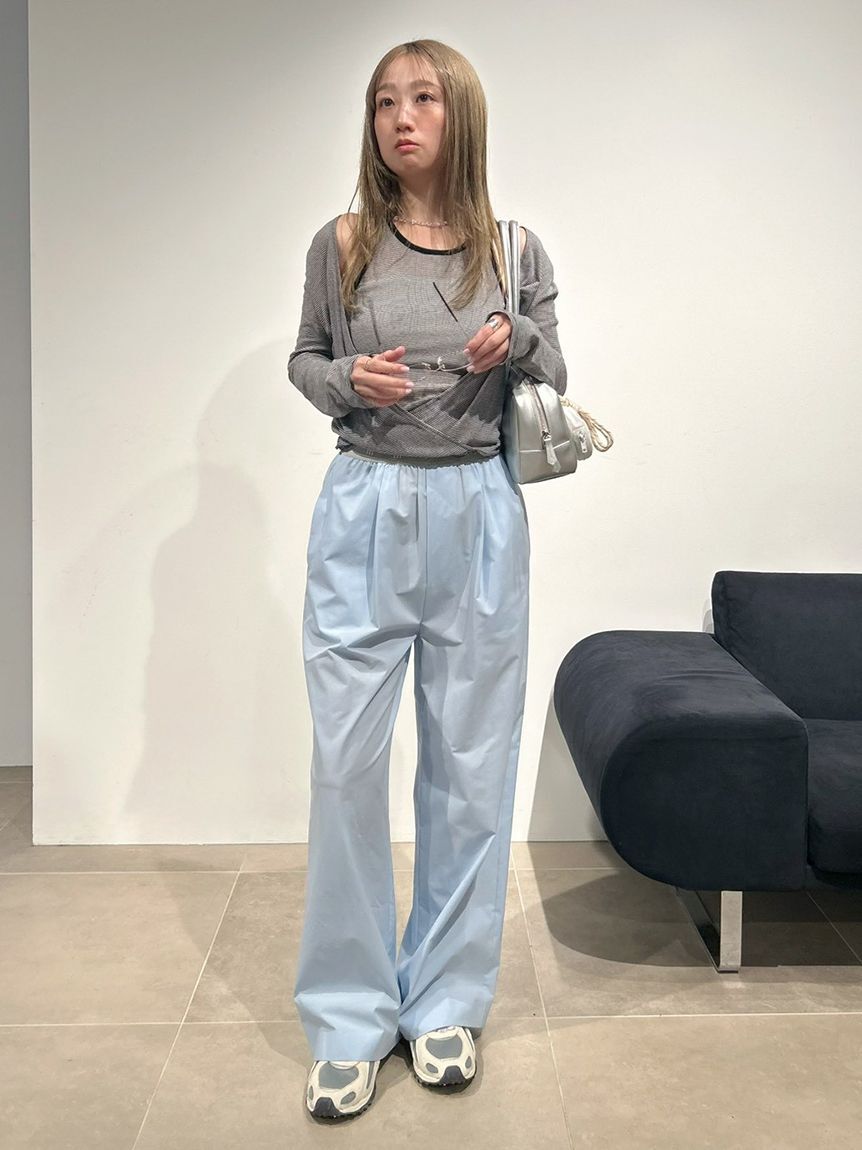 emmi atelier「レイヤードライクカットソー/接触冷感」|Tシャツ・カットソー|