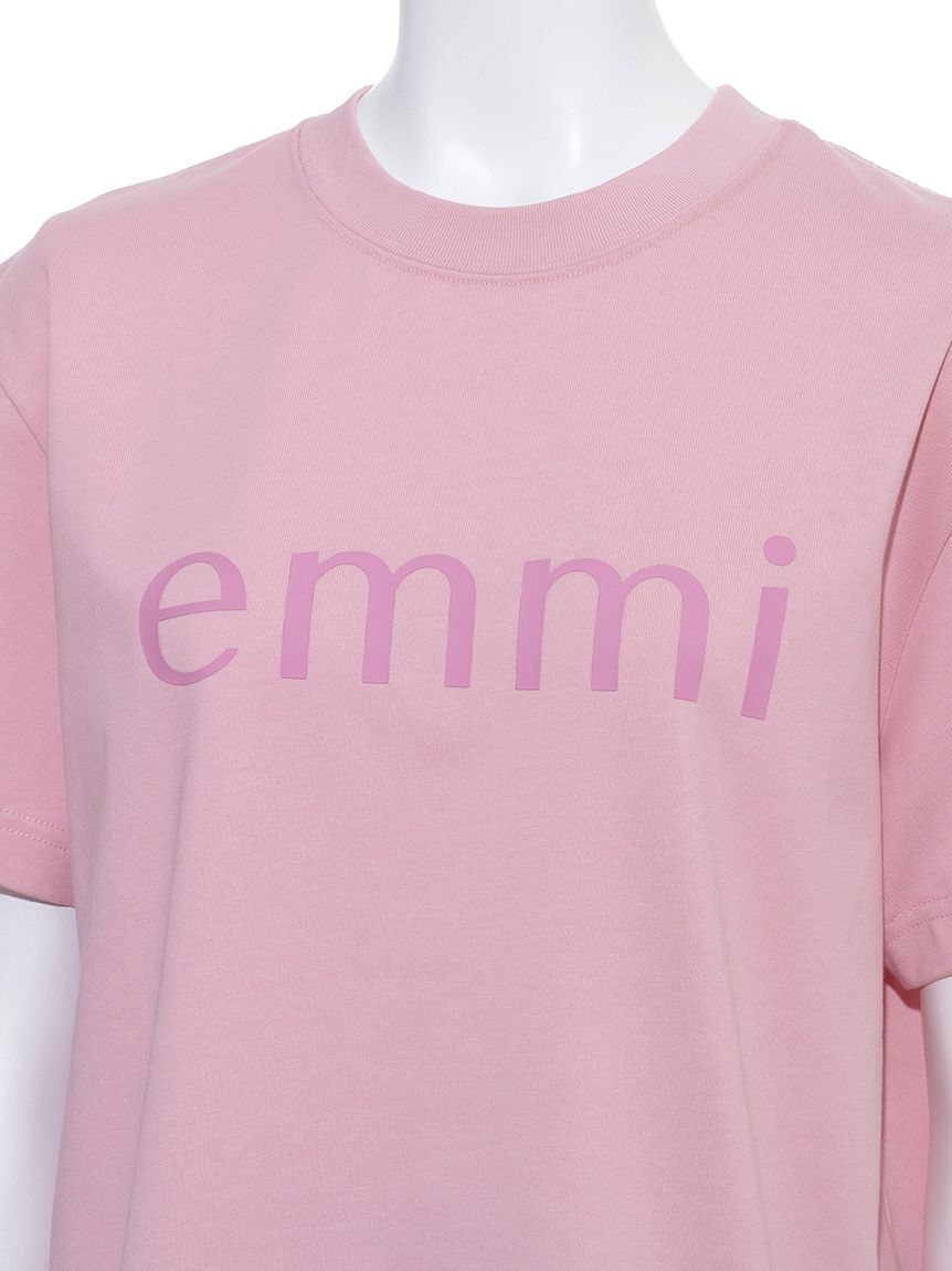 emmi atelier「【ONLINE限定カラーあり】eco emmiロゴTシャツ/UVカット」|Tシャツ・カットソー|
