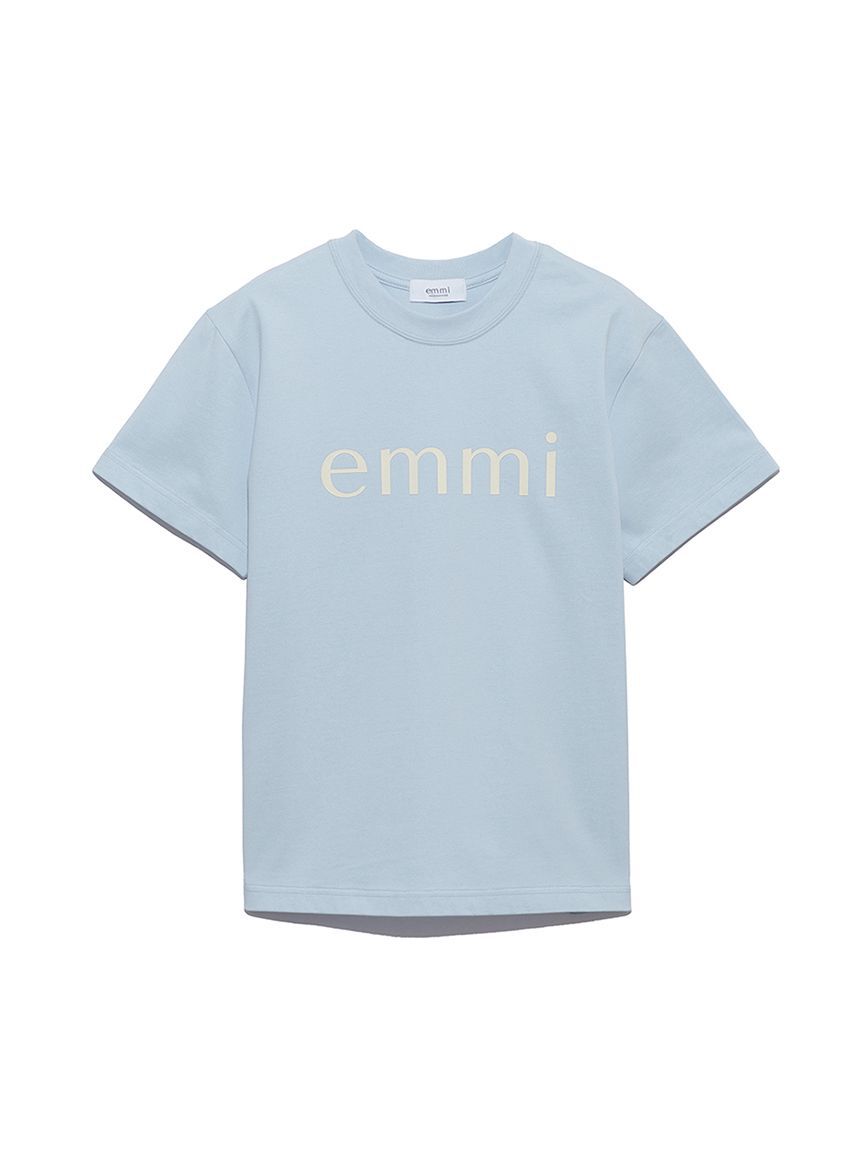 emmi atelier「【ONLINE限定カラーあり】eco emmiロゴTシャツ/UVカット」|Tシャツ・カットソー|