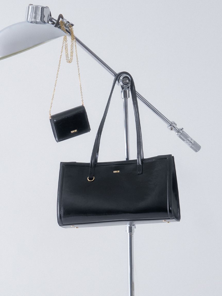 FURFUR「【WEB限定カラー】ワイドトートバッグ」|トートバッグ|BLK