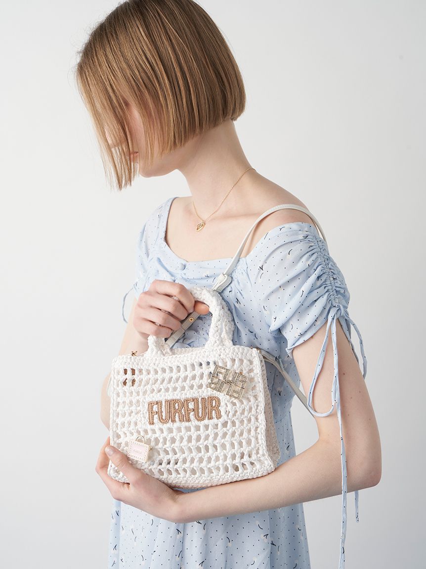 FURFUR「【限定カラー】トートバッグモチーフブローチ」|ブローチ・コサージュ|