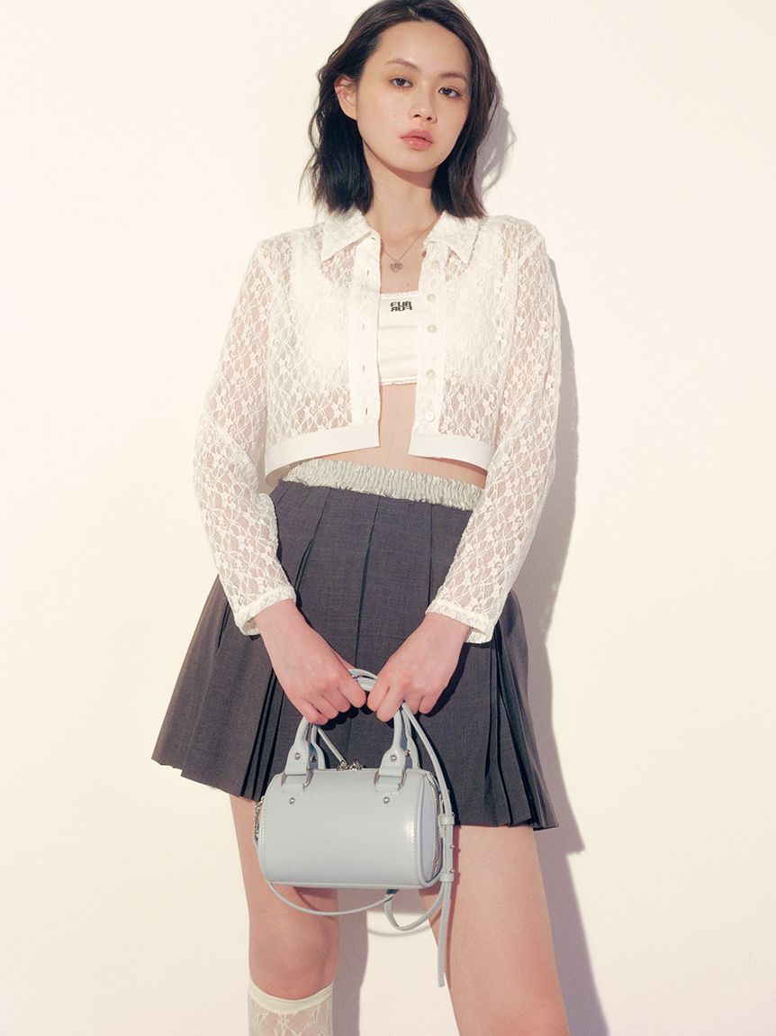 FURFUR「リボンカシメミニボストンバッグ」|ボストンバッグ|