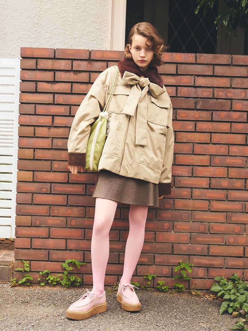 FURFUR「【WEB限定カラー】マテリアル巾着バッグ」|トートバッグ|