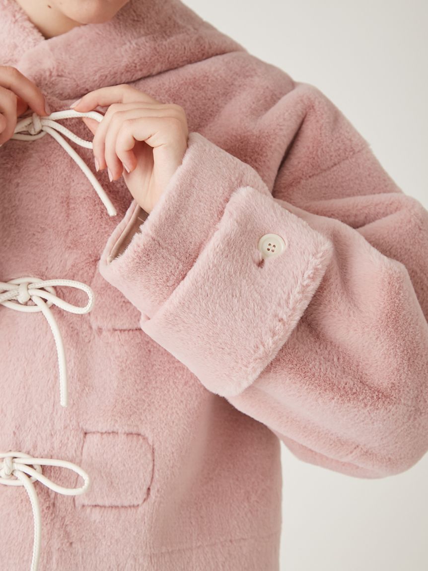 FURFUR「リボンショートダッフルコート」|ダッフルコート|