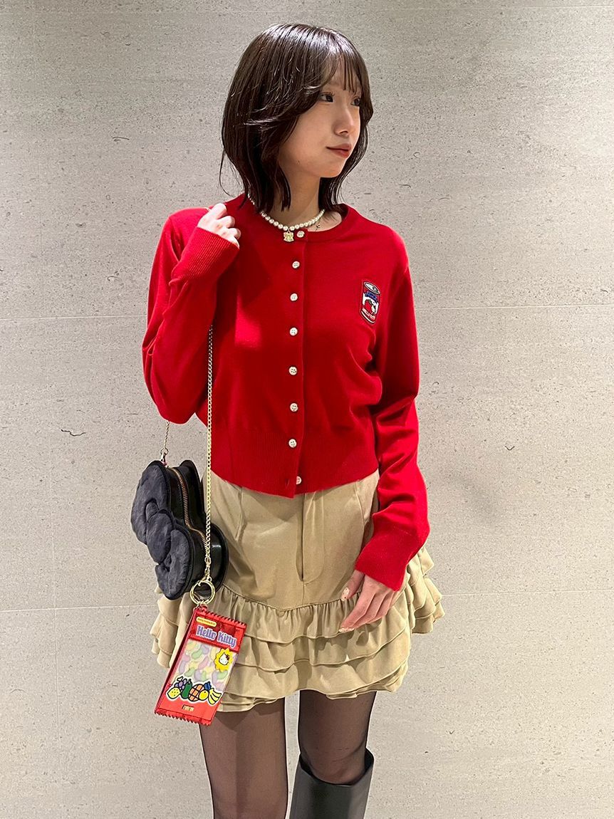 FURFUR「HELLO KITTYポーチチャーム」|キーケース|