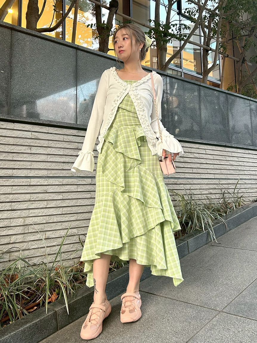 FURFUR「アシンメトリーヘムスカート」|スカート|