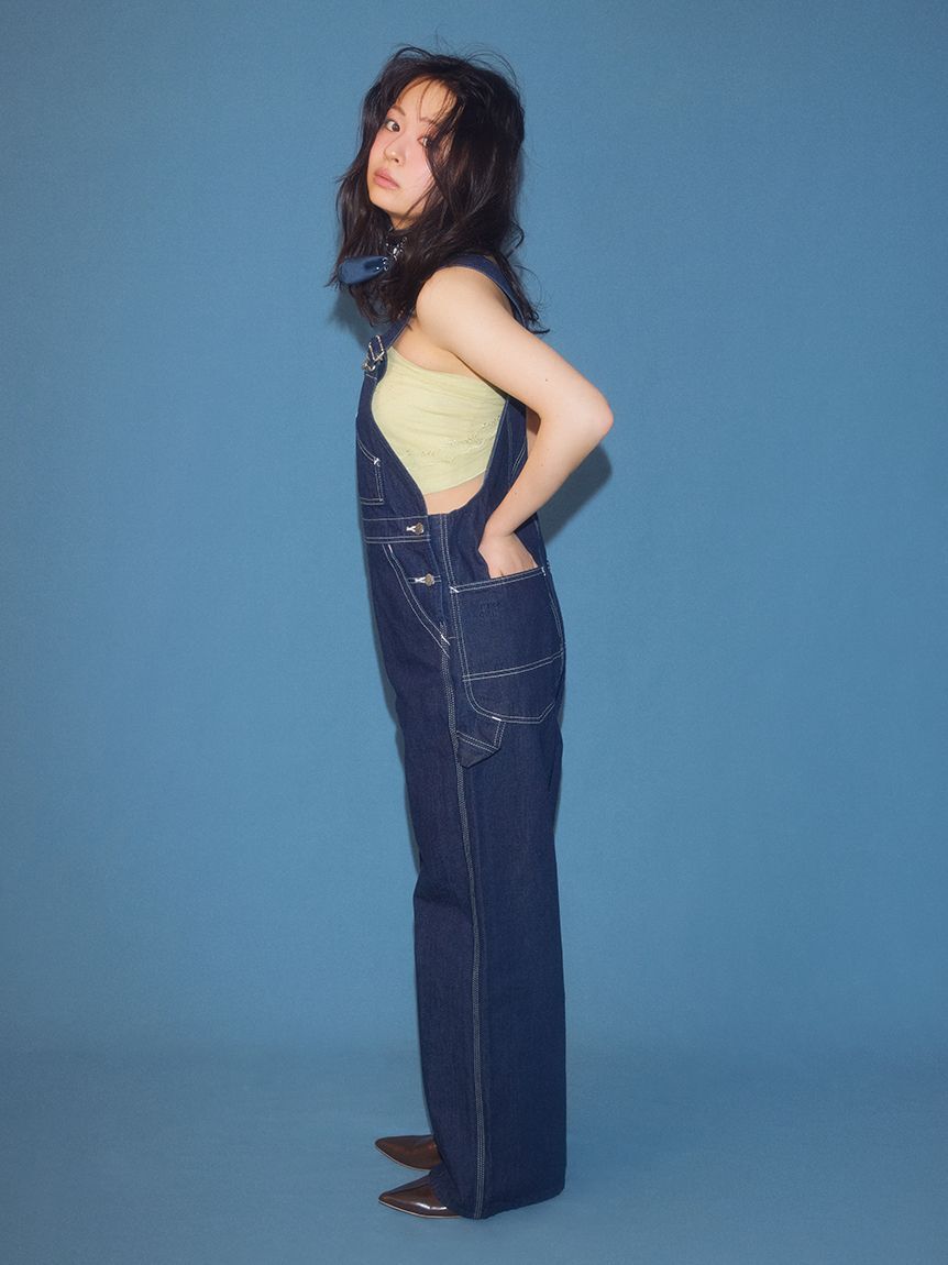 FURFUR「Leeコラボデニムオーバーオール」|デニム|