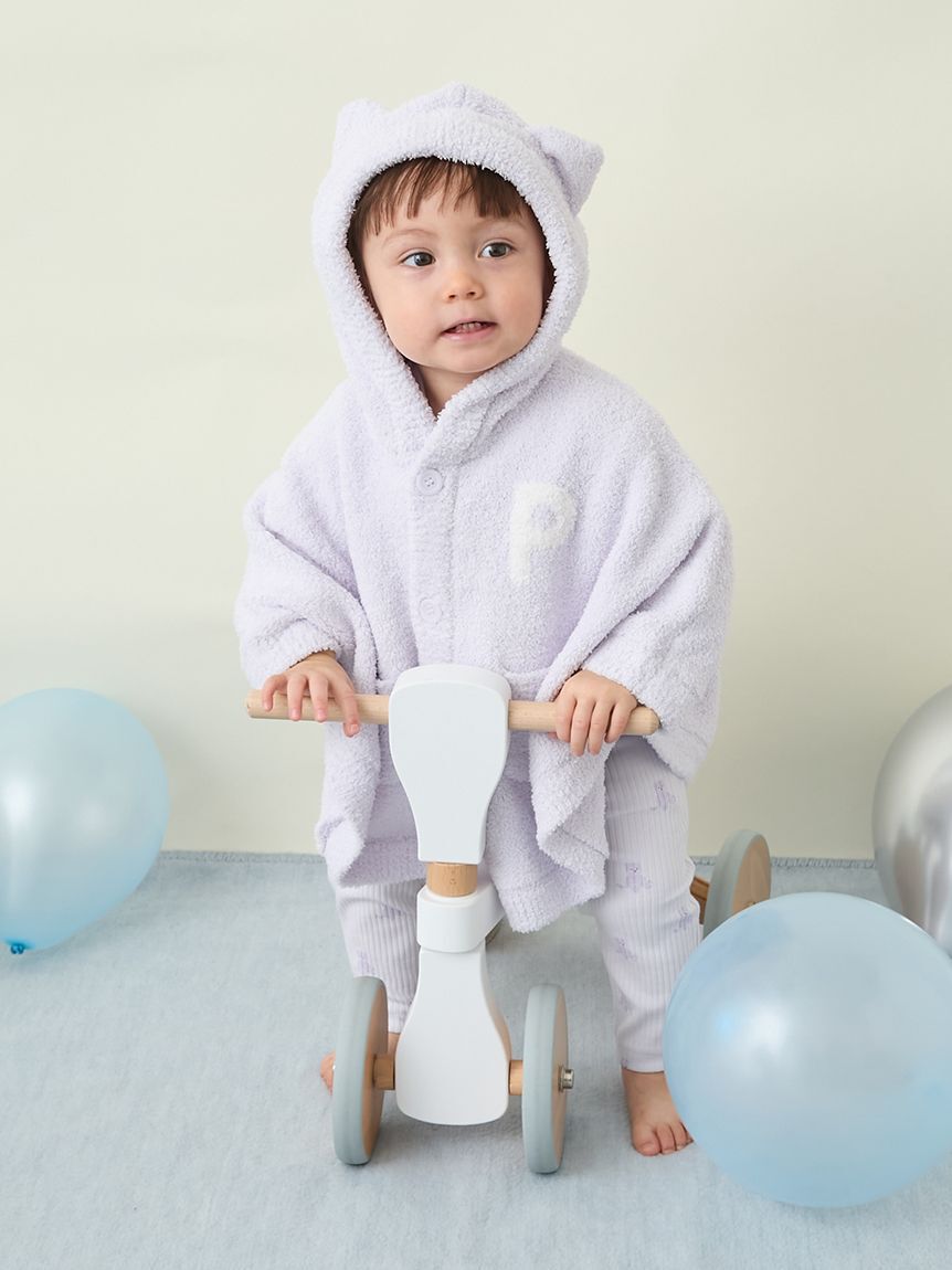 GELATO PIQUE KIDS & BABY「【限定カラーあり】【BABY】パウダーアニマルポンチョ」|その他ベビーウェア|