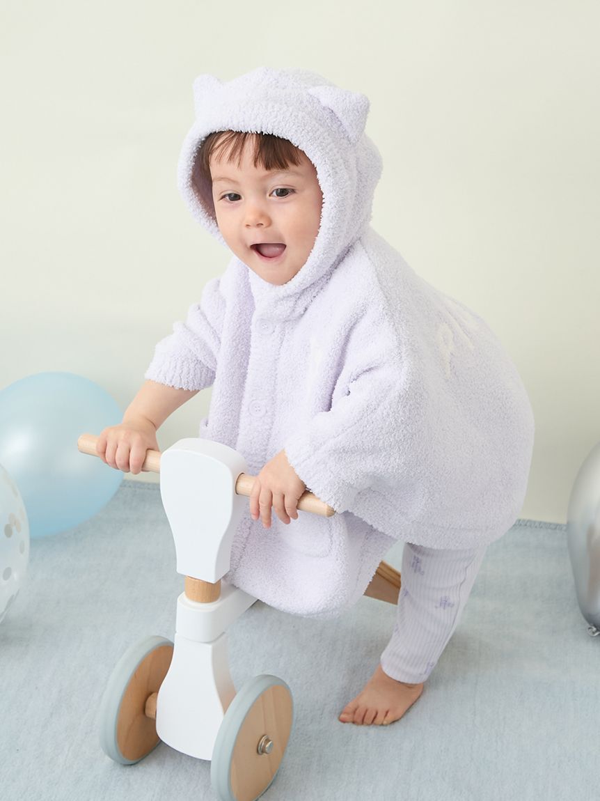 GELATO PIQUE KIDS & BABY「【限定カラーあり】【BABY】パウダーアニマルポンチョ」|その他ベビーウェア|