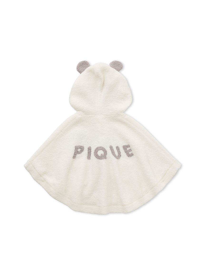 GELATO PIQUE KIDS & BABY「【限定カラーあり】【BABY】パウダーアニマルポンチョ」|その他ベビーウェア|