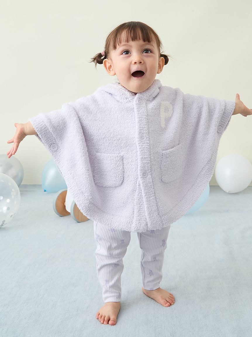 GELATO PIQUE KIDS & BABY「【限定カラーあり】【BABY】パウダーアニマルポンチョ」|その他ベビーウェア|