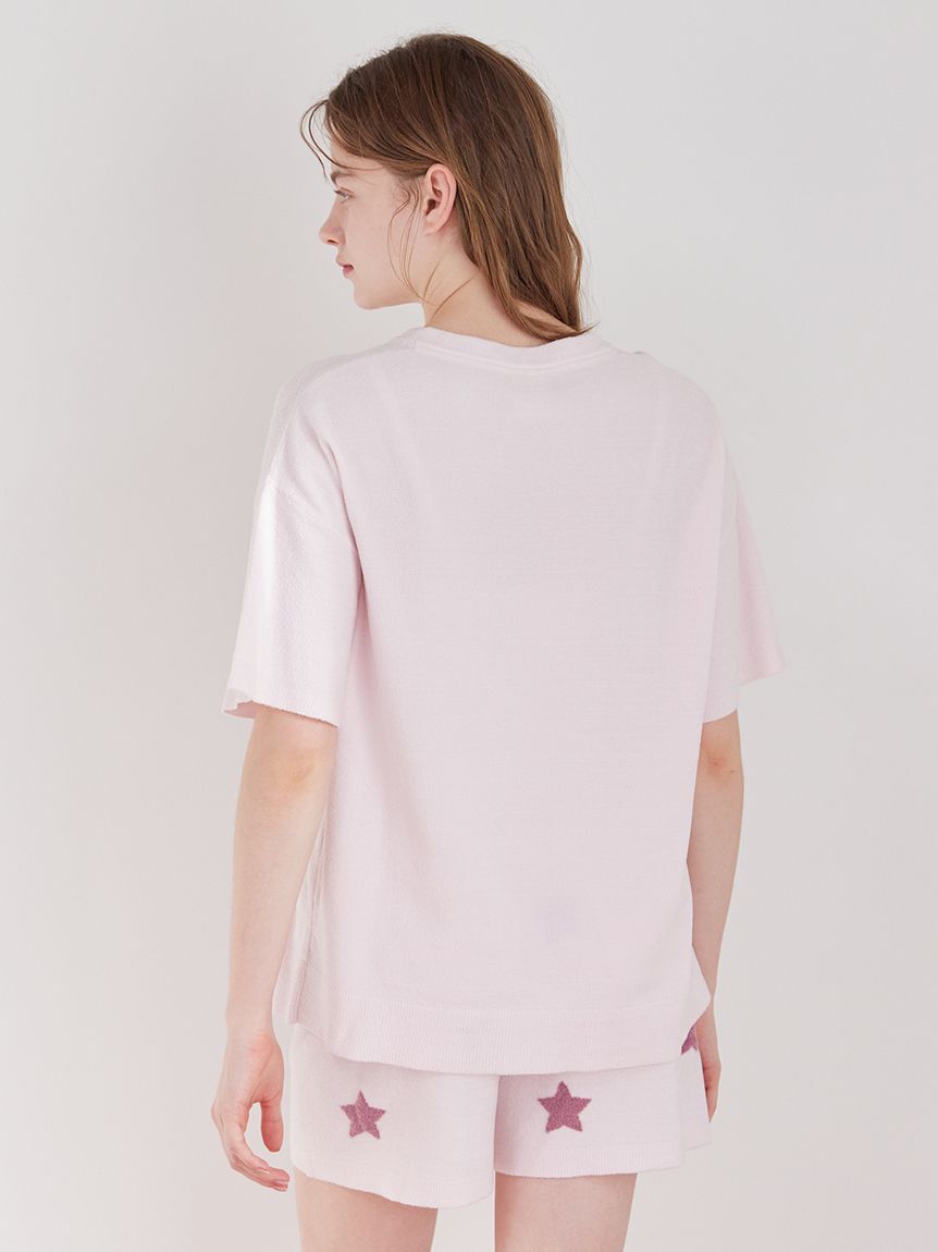 gelato pique「【ONLINE限定】ドッグジャガードプルオーバー&ショートパンツセット」|ルームウェア|