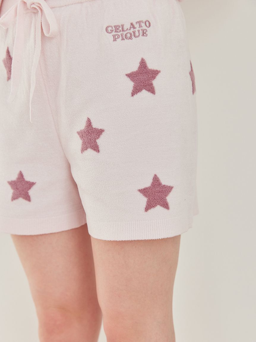 gelato pique「【ONLINE限定】ドッグジャガードプルオーバー&ショートパンツセット」|ルームウェア|