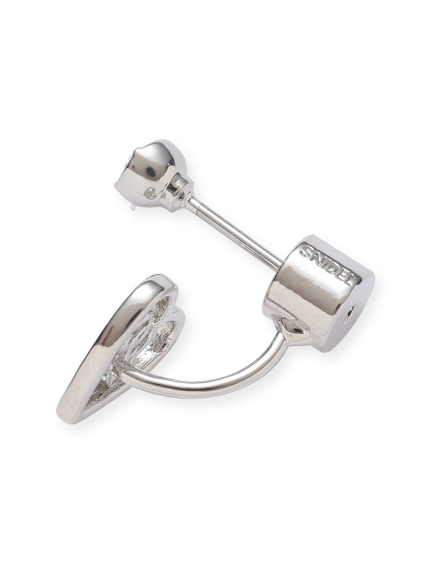 SNIDEL「ハートキャッチストーンピアス」|ピアス|