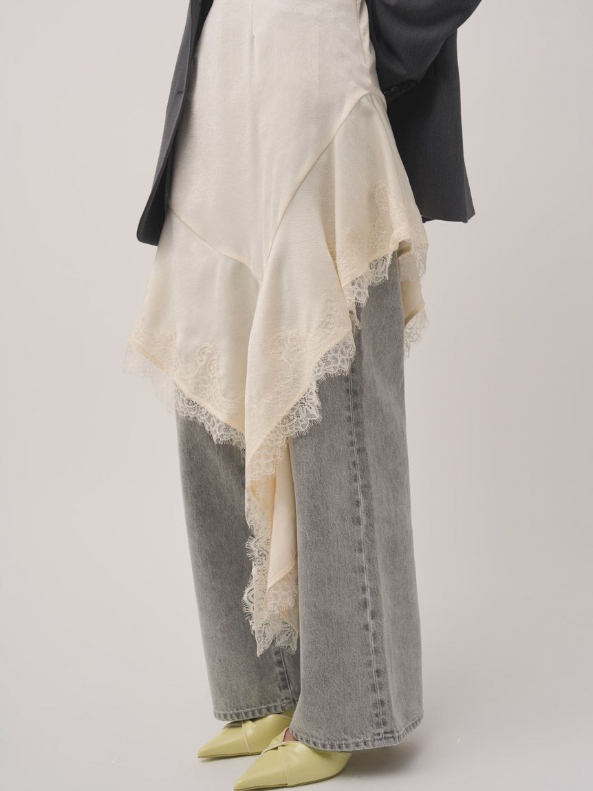 SNIDEL「ツイストリボンパンプス」|パンプス|