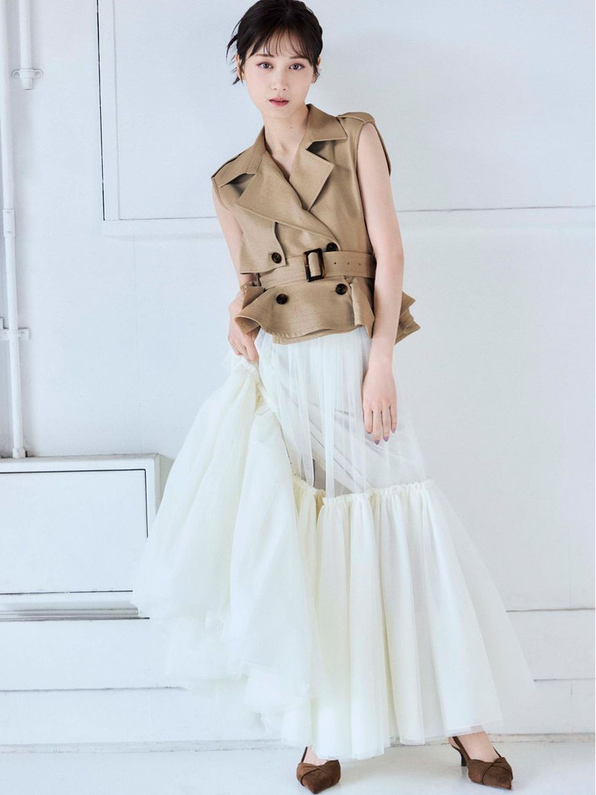 SNIDEL「ツイストリボンパンプス」|パンプス|