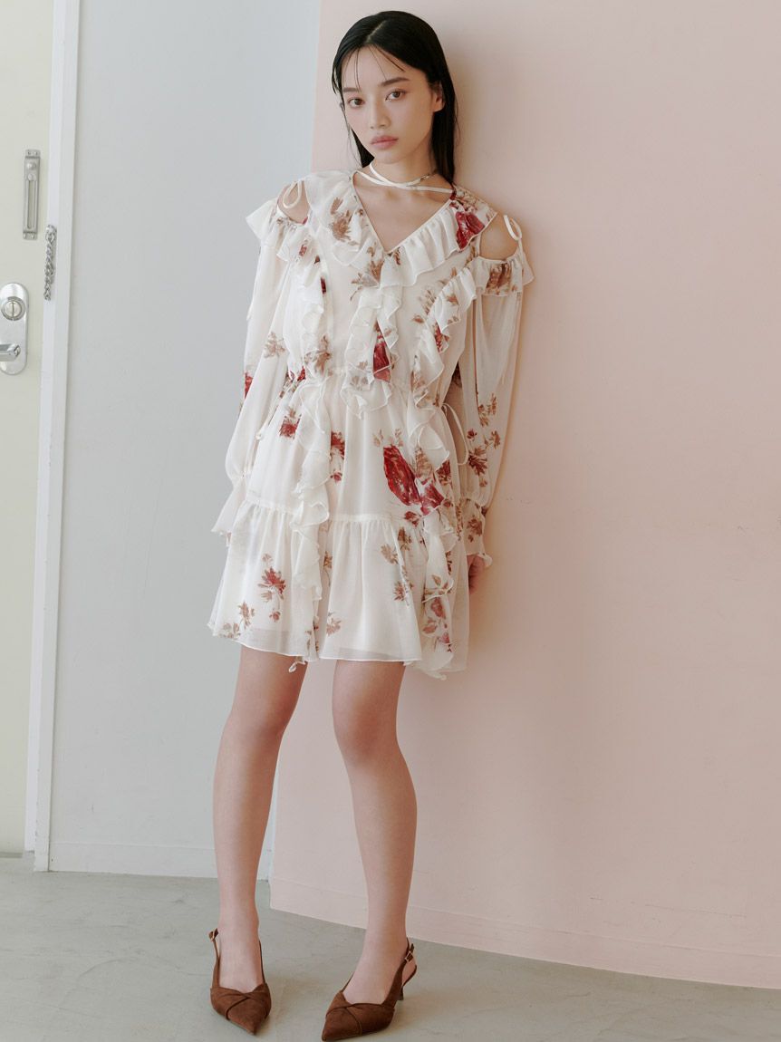 SNIDEL「ツイストリボンパンプス」|パンプス|