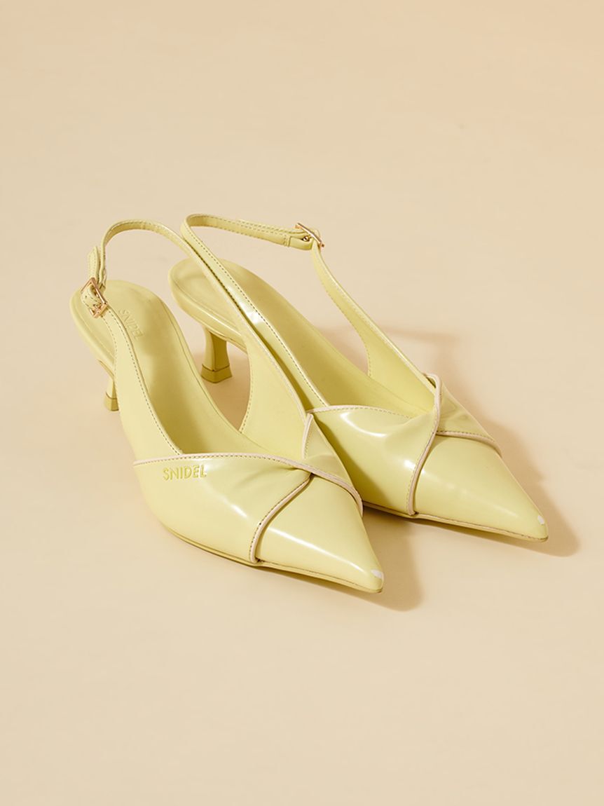 SNIDEL「ツイストリボンパンプス」|パンプス|