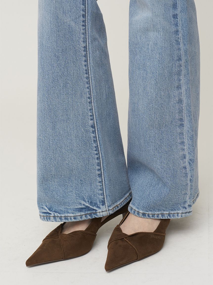 SNIDEL「ツイストリボンパンプス」|パンプス|