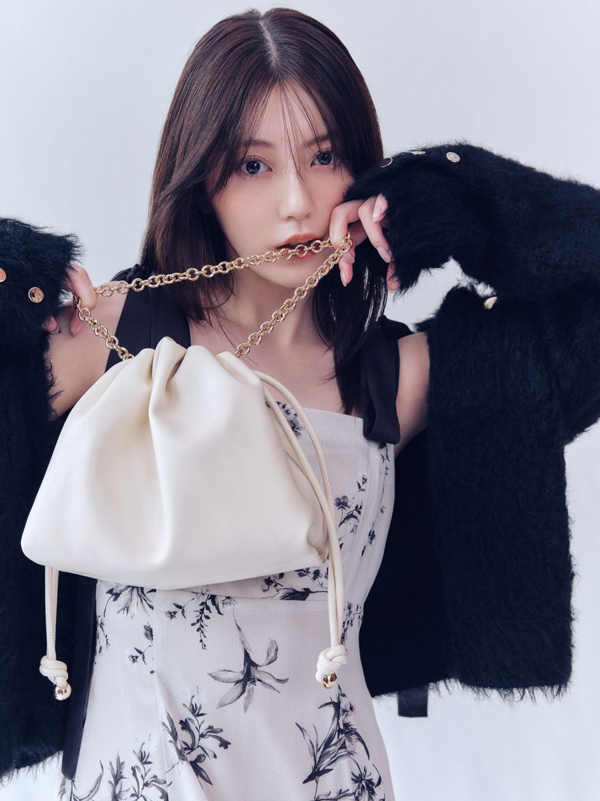 FRAY I.D「ノットドローストリングバッグ」|ショルダー・メッセンジャー|IVR