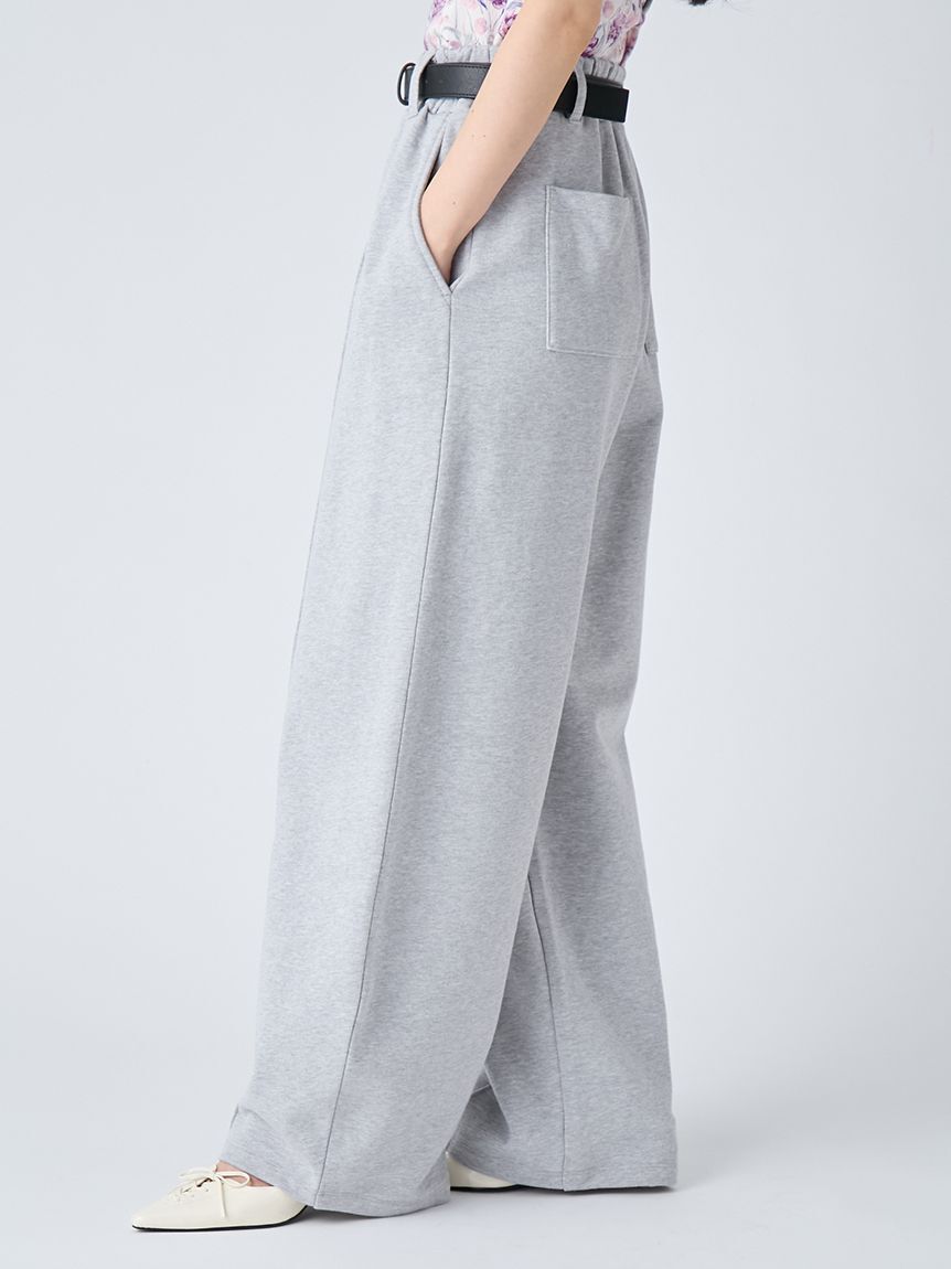 LILY BROWN「【WEB限定00サイズ】ベルト付きスウェットパンツ」|チノ|