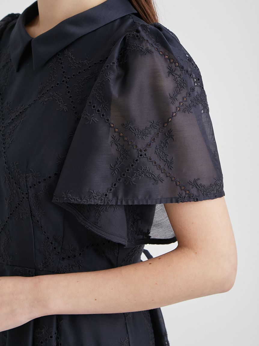 CELFORD「フラワーエンブロイダリーワンピース」|ワンピース|